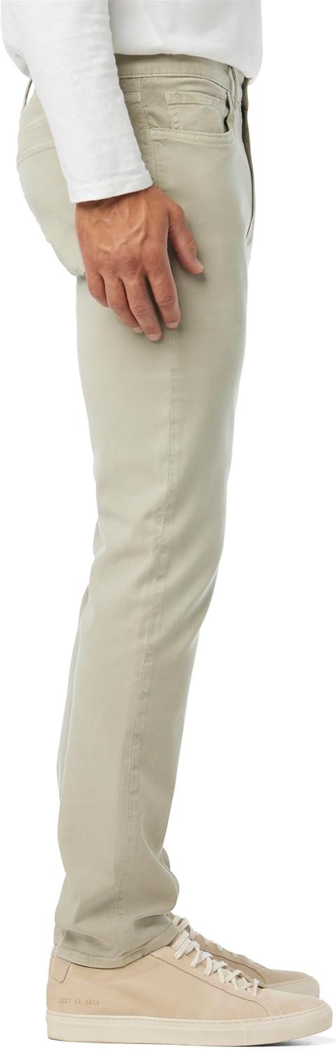 imageJoes Jeans Mens Brixton NonDenim Straight and Narrow Leg Twill PantAbbey Stone