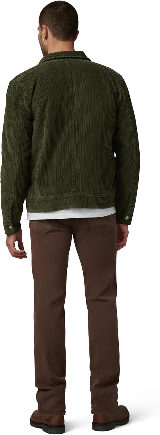 imageJoes Jeans Mens Brixton NonDenim Straight and Narrow Leg Twill PantChocolate Martini