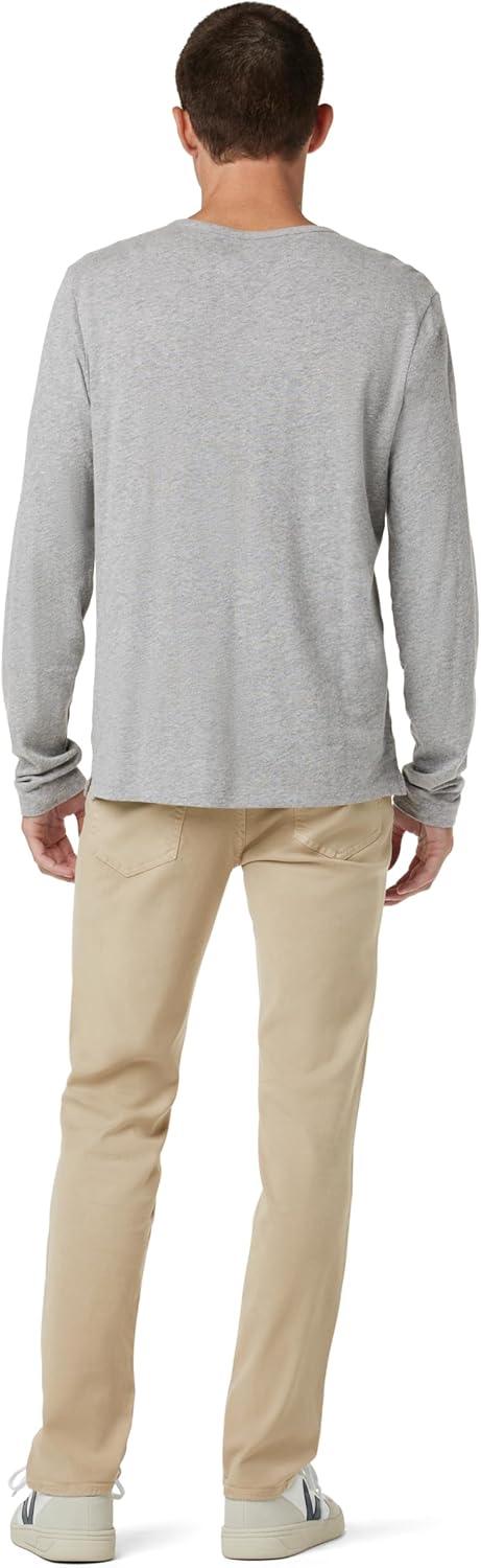 imageJoes Jeans Mens Brixton NonDenim Straight and Narrow Leg Twill PantCobblestone