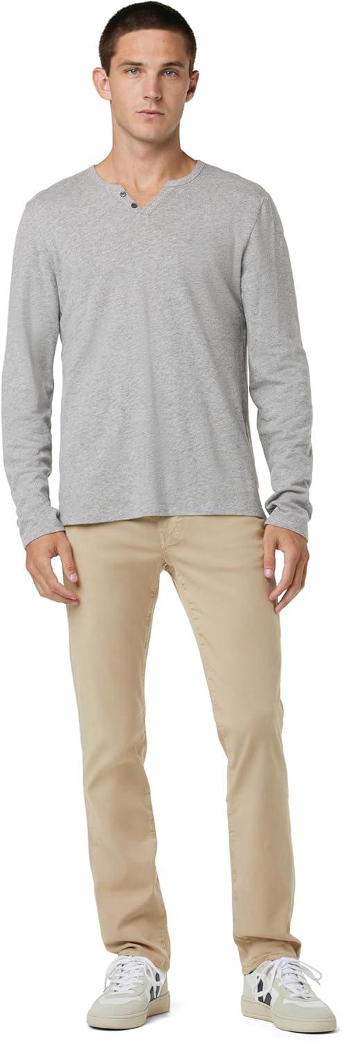 imageJoes Jeans Mens Brixton NonDenim Straight and Narrow Leg Twill PantCobblestone