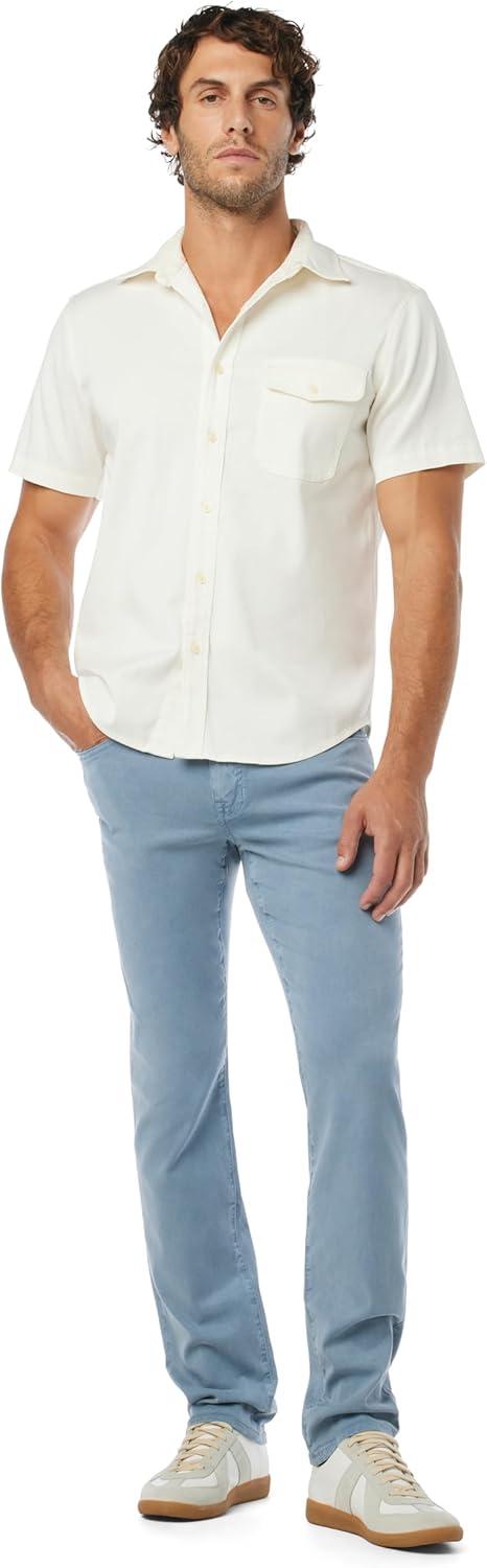 imageJoes Jeans Mens Brixton NonDenim Straight and Narrow Leg Twill PantWindward Blue