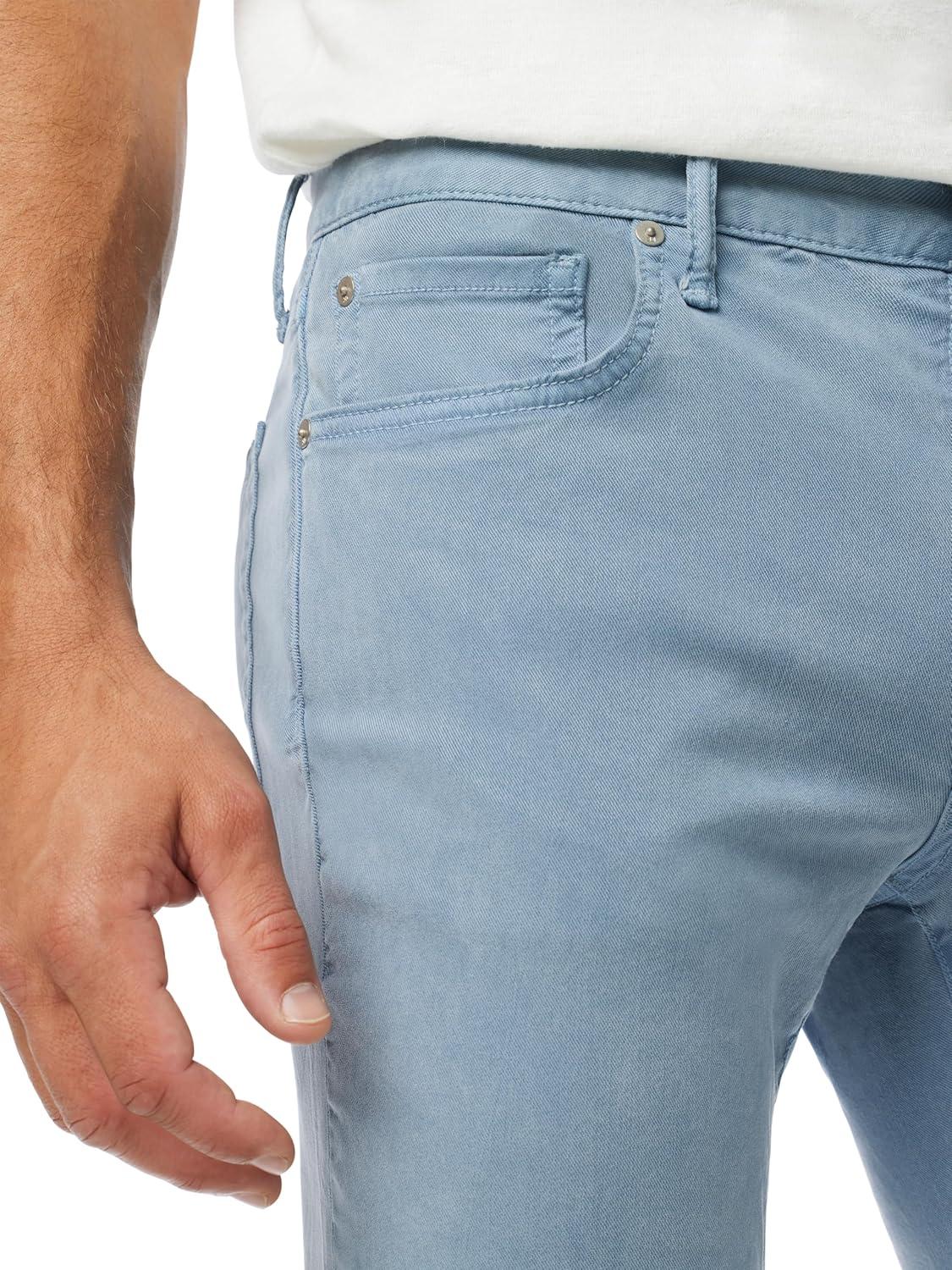 imageJoes Jeans Mens Brixton NonDenim Straight and Narrow Leg Twill PantWindward Blue