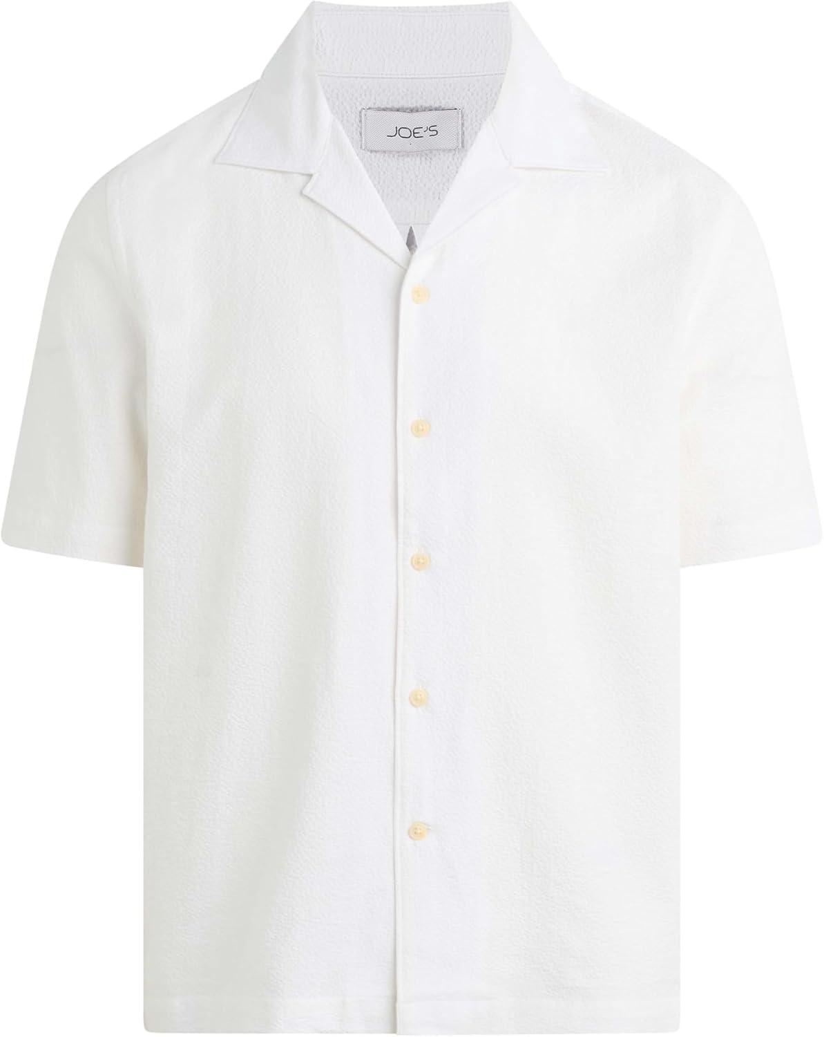 imageJoes Jeans Mens Camp ShirtOptic White