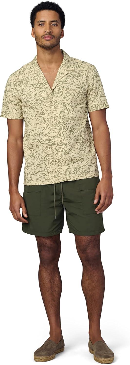imageJoes Jeans Mens Camp ShirtTropical Green