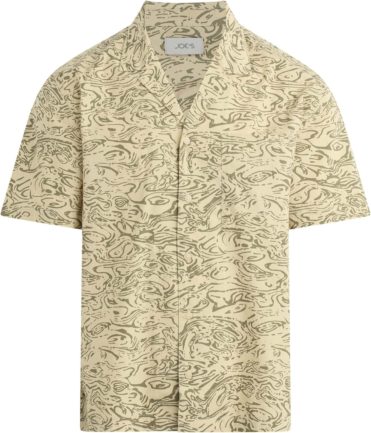 imageJoes Jeans Mens Camp ShirtTropical Green