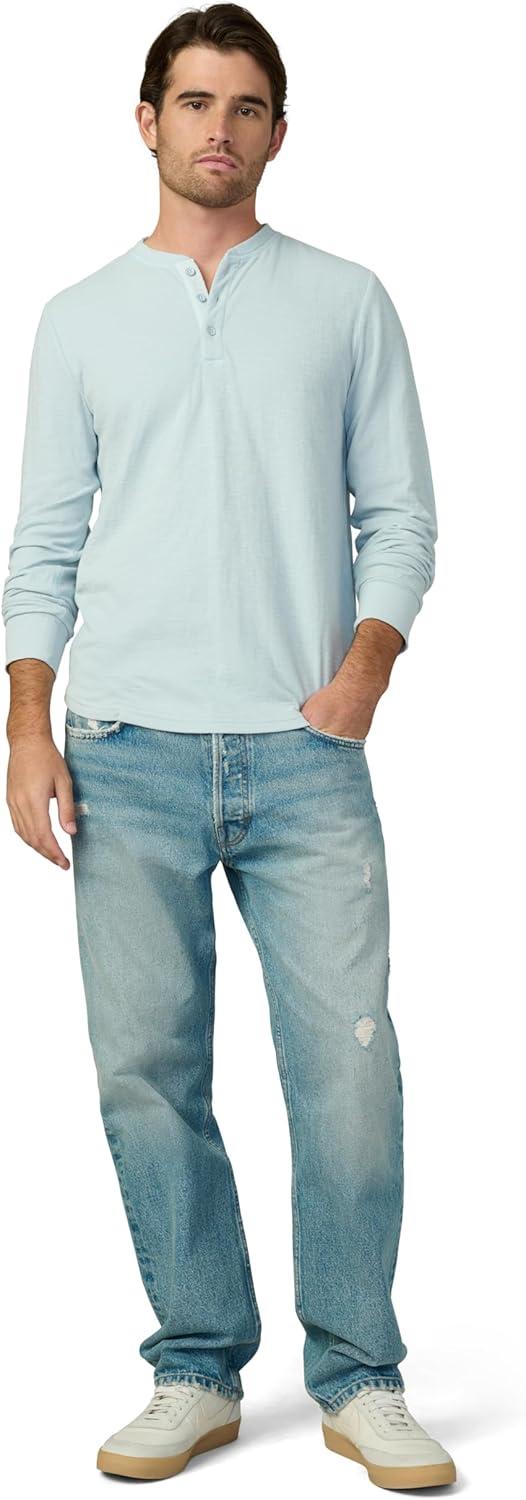 imageJoes Jeans Mens Dwight Doubleface HenleyPoolside