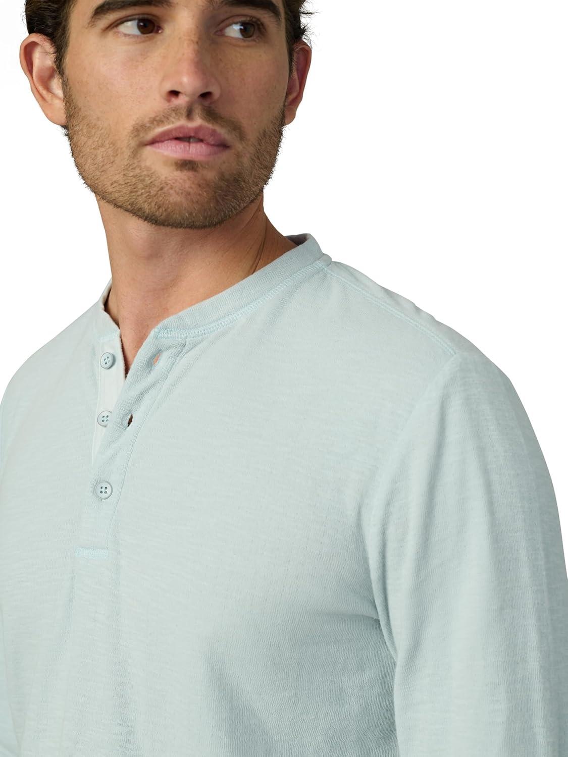 imageJoes Jeans Mens Dwight Doubleface HenleyPoolside