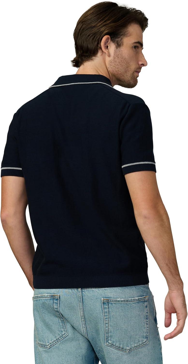 imageJoes Jeans Mens Jimmy Sweater PoloTrue Navy