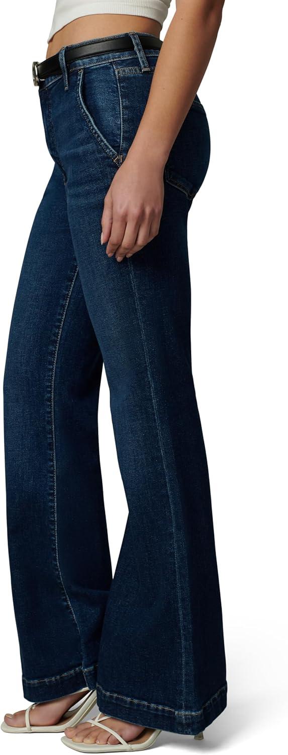 imageJoes Jeans Womens Molly Petite High Rise Flared JeanWind Swept