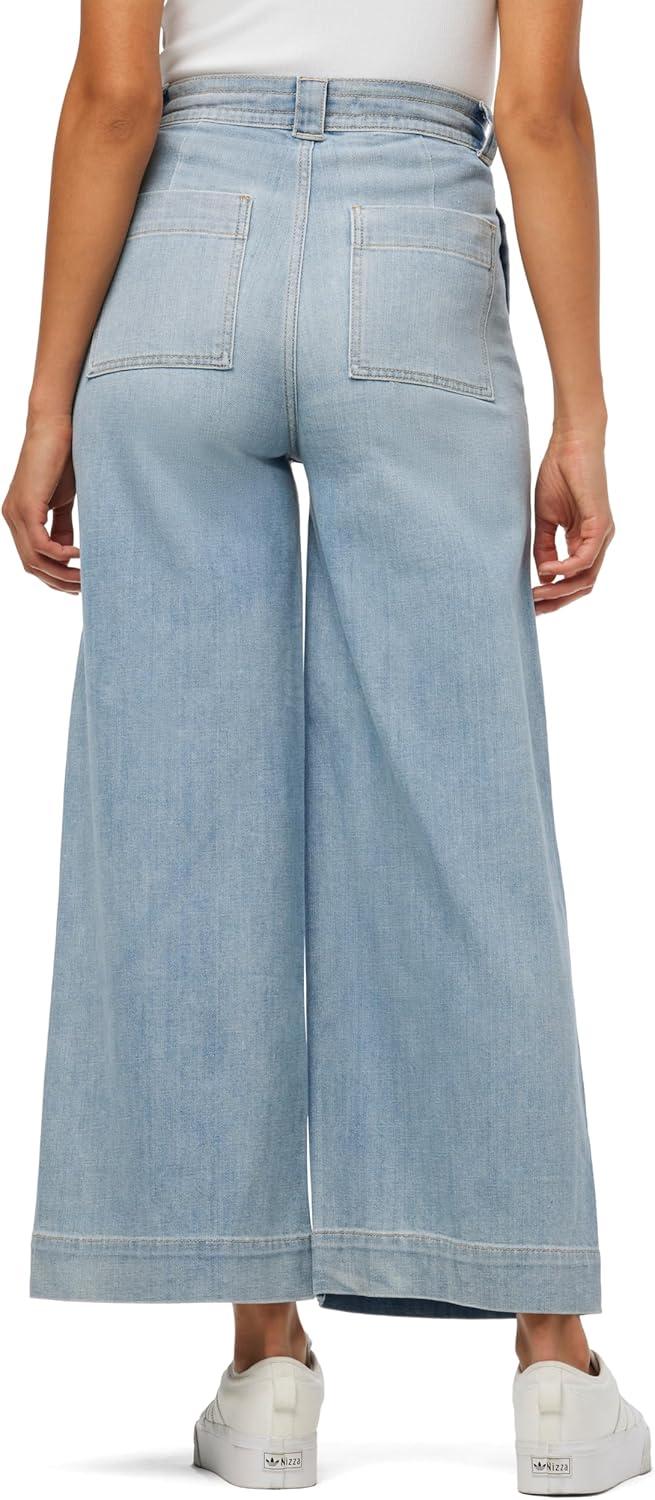 imageJoes Jeans Womens The Addison Wide Leg PantAdmiration Weightless Denim