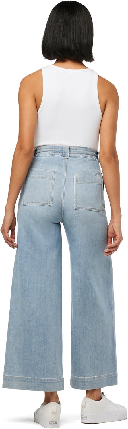imageJoes Jeans Womens The Addison Wide Leg PantAdmiration Weightless Denim