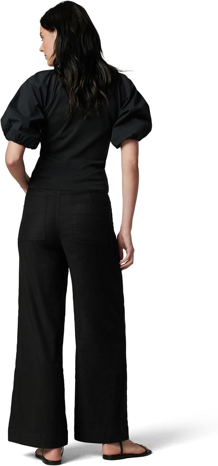 imageJoes Jeans Womens The Addison Wide Leg PantBlack