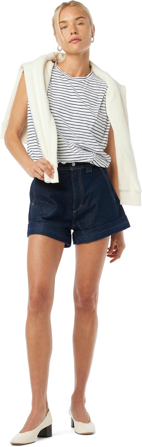 imageJoes Jeans Womens The Arden Sleeveless TeeBreton Stripe