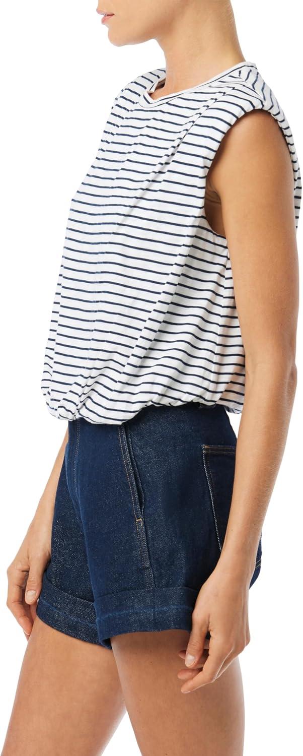 imageJoes Jeans Womens The Arden Sleeveless TeeBreton Stripe