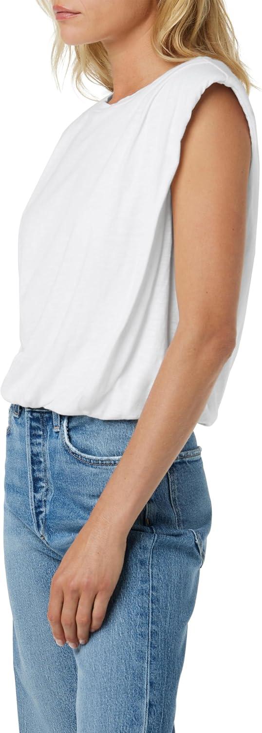 imageJoes Jeans Womens The Arden Sleeveless TeeOptic White