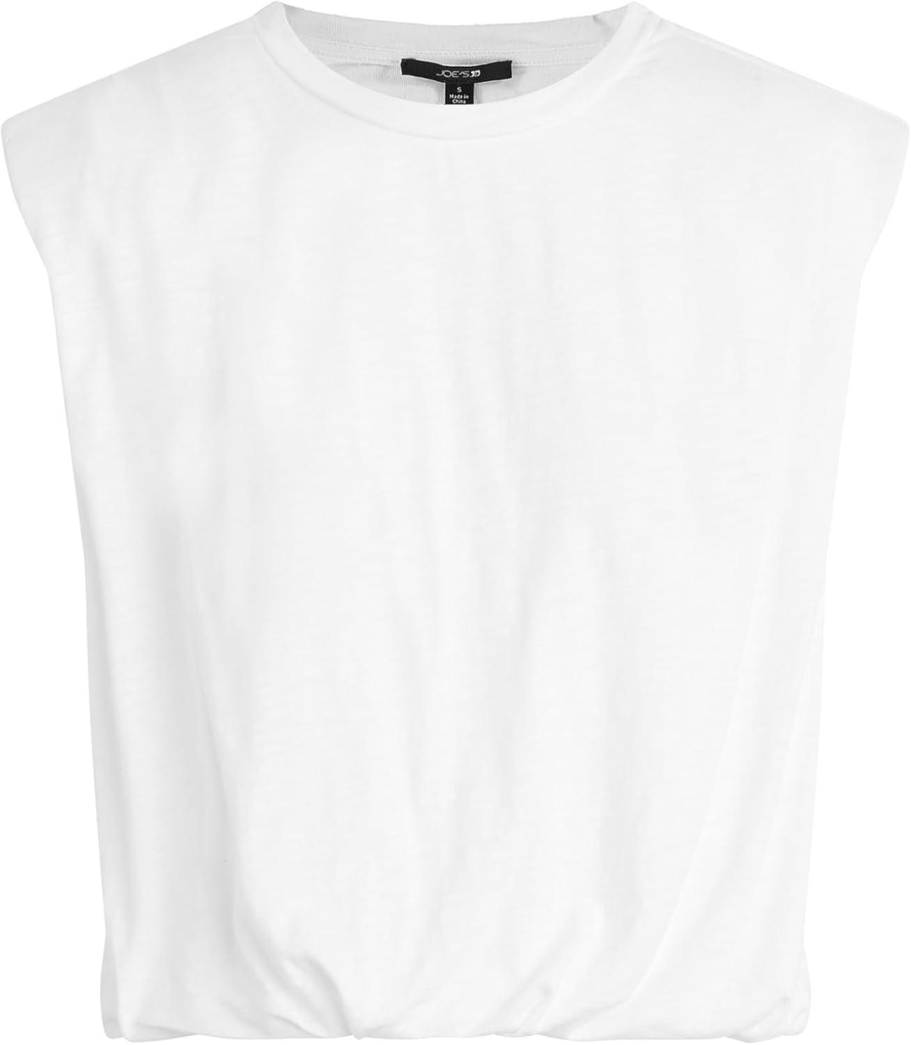 imageJoes Jeans Womens The Arden Sleeveless TeeOptic White