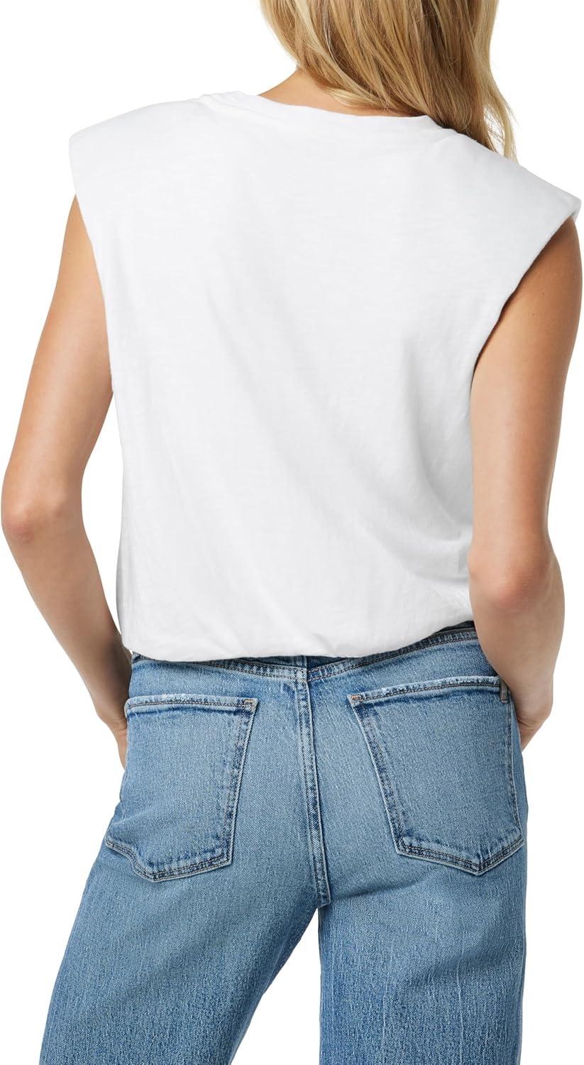 imageJoes Jeans Womens The Arden Sleeveless TeeOptic White