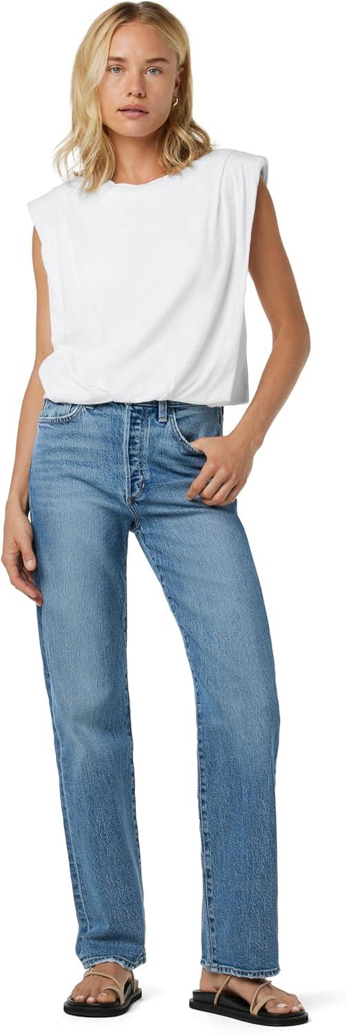 imageJoes Jeans Womens The Arden Sleeveless TeeOptic White