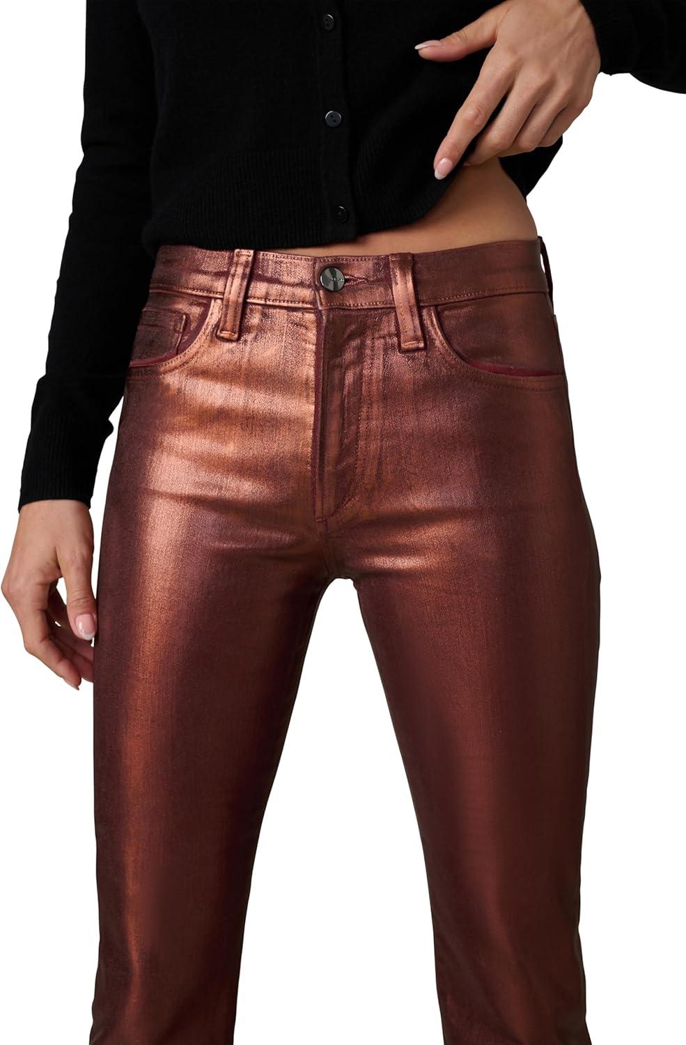 imageJoes Jeans Womens The Callie High Rise Cropped Bootcut JeanAutumn Foil