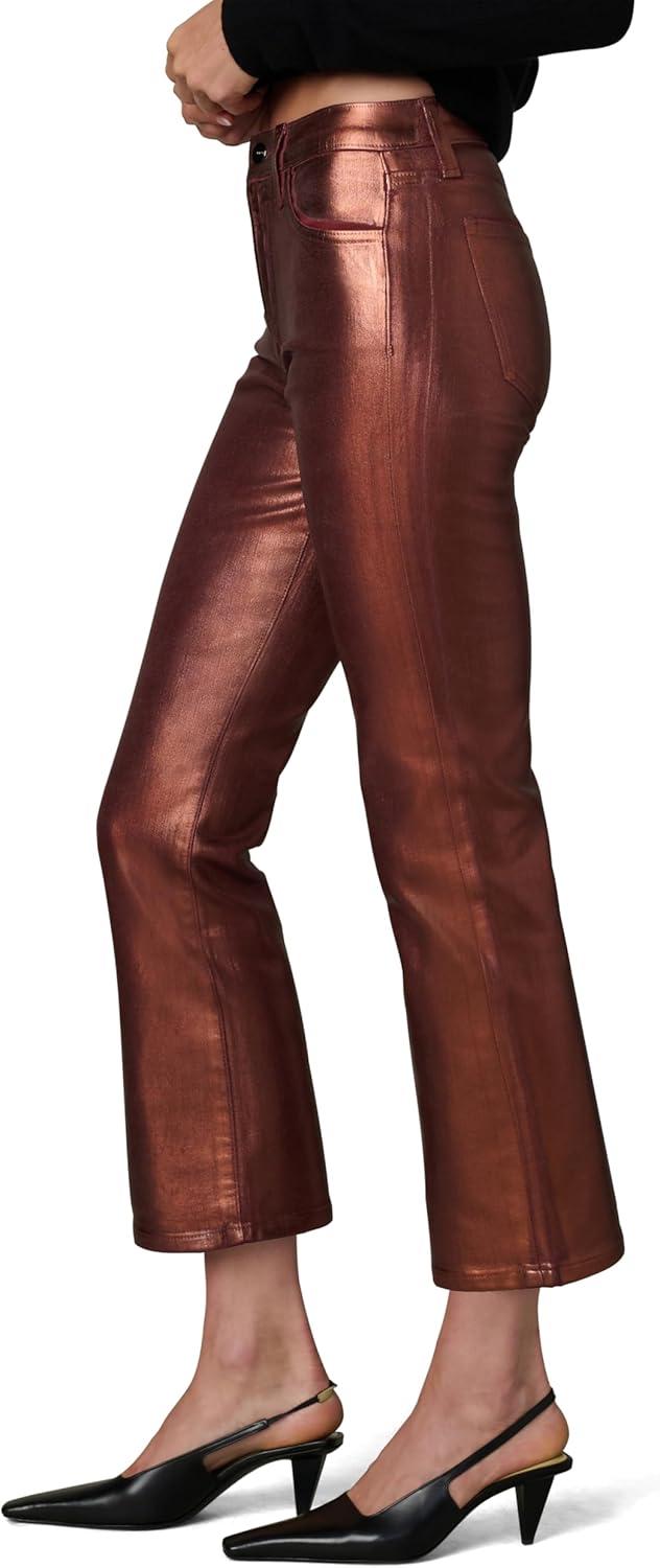 imageJoes Jeans Womens The Callie High Rise Cropped Bootcut JeanAutumn Foil