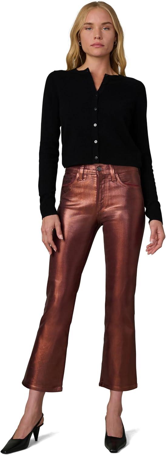 imageJoes Jeans Womens The Callie High Rise Cropped Bootcut JeanAutumn Foil