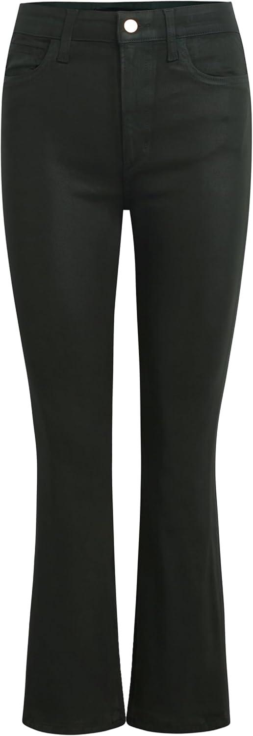 imageJoes Jeans Womens The Callie High Rise Cropped Bootcut JeanAutumn Forest Coated