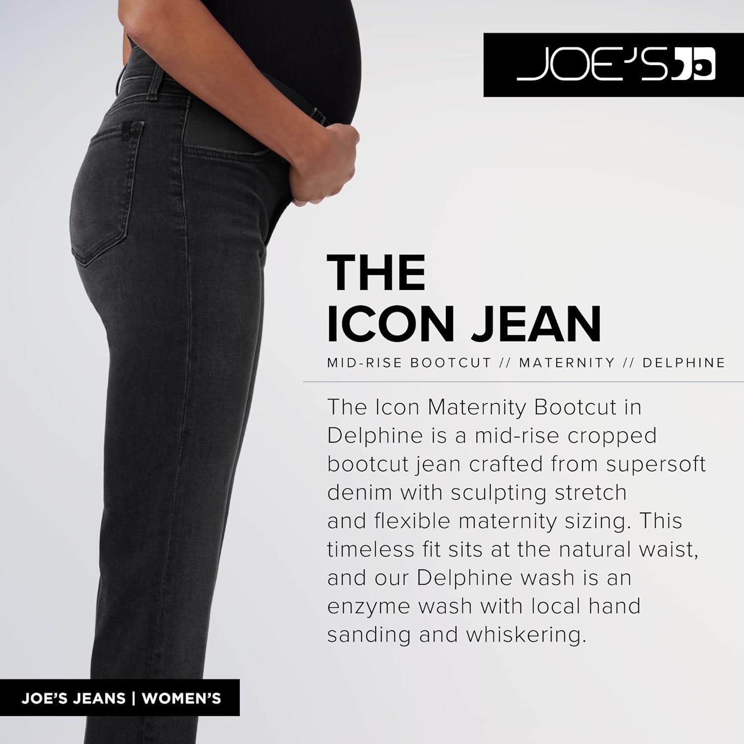 imageJoes Jeans Womens The Icon Maternity Crop Bootcut JeanDark