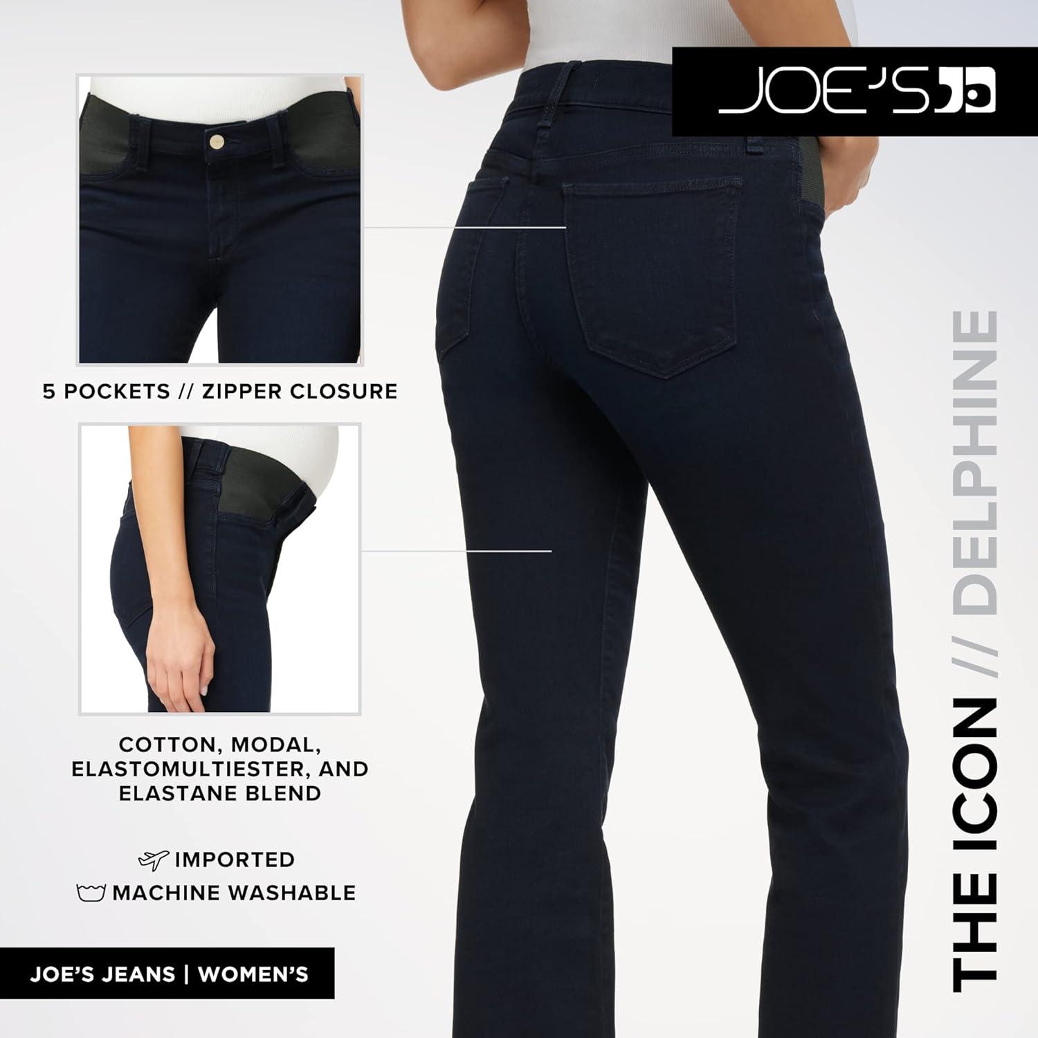 imageJoes Jeans Womens The Icon Maternity Crop Bootcut JeanDark