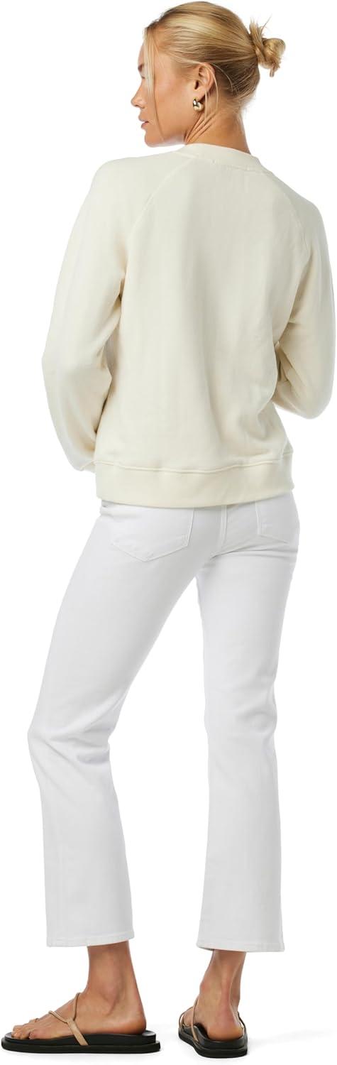 imageJoes Jeans Womens The Icon Maternity Crop Bootcut JeanWhite