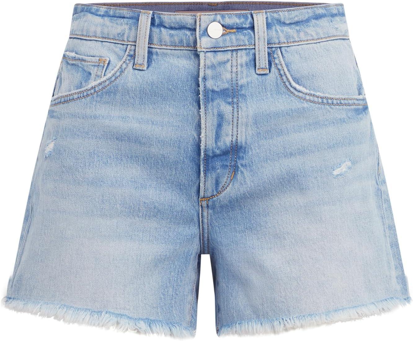 imageJoes Jeans Womens The Jessie Relaxed Fit Mid Rise Denim ShortNo Cap