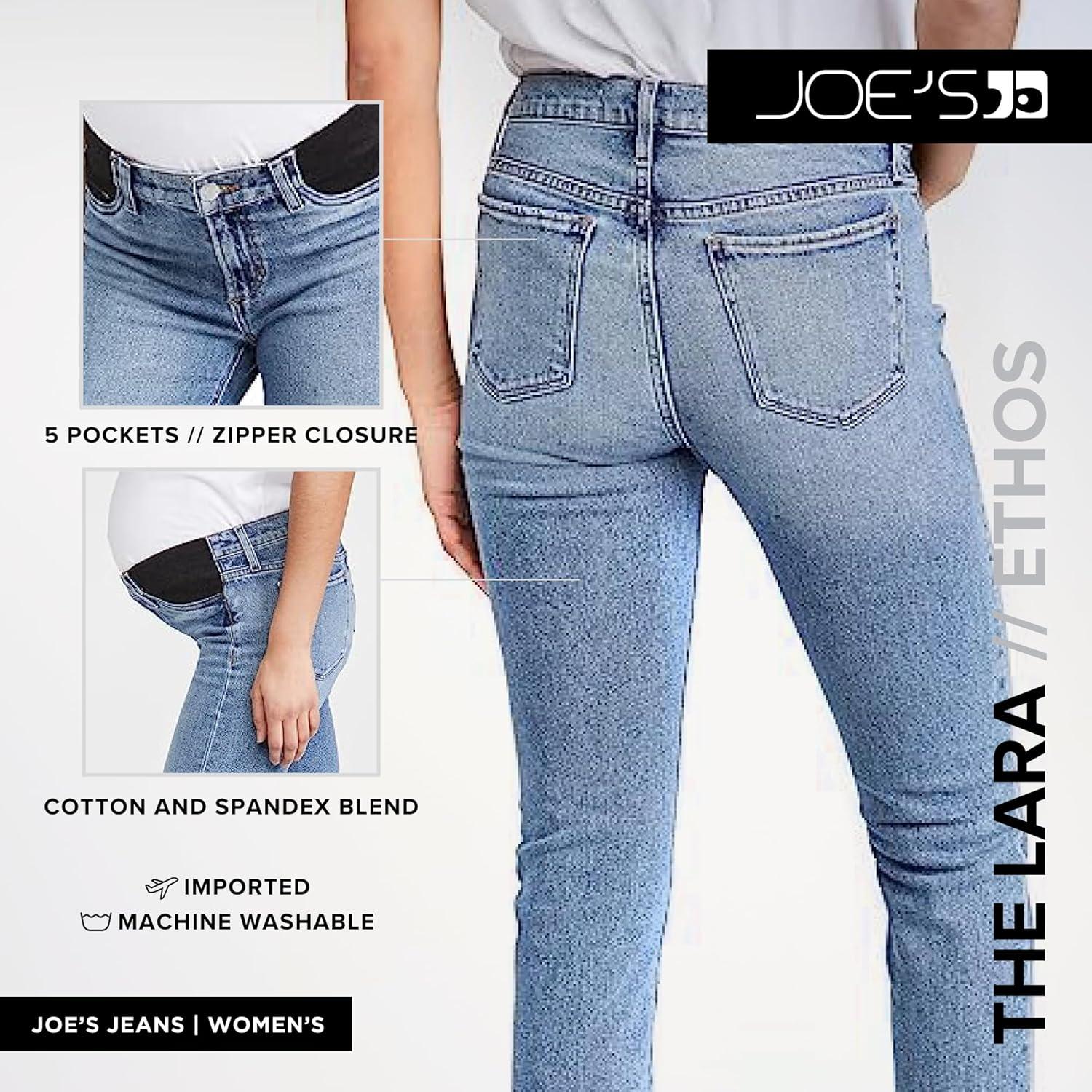 imageJoes Jeans Womens The Lara Maternity Cigarette Ankle JeanEthos Blue