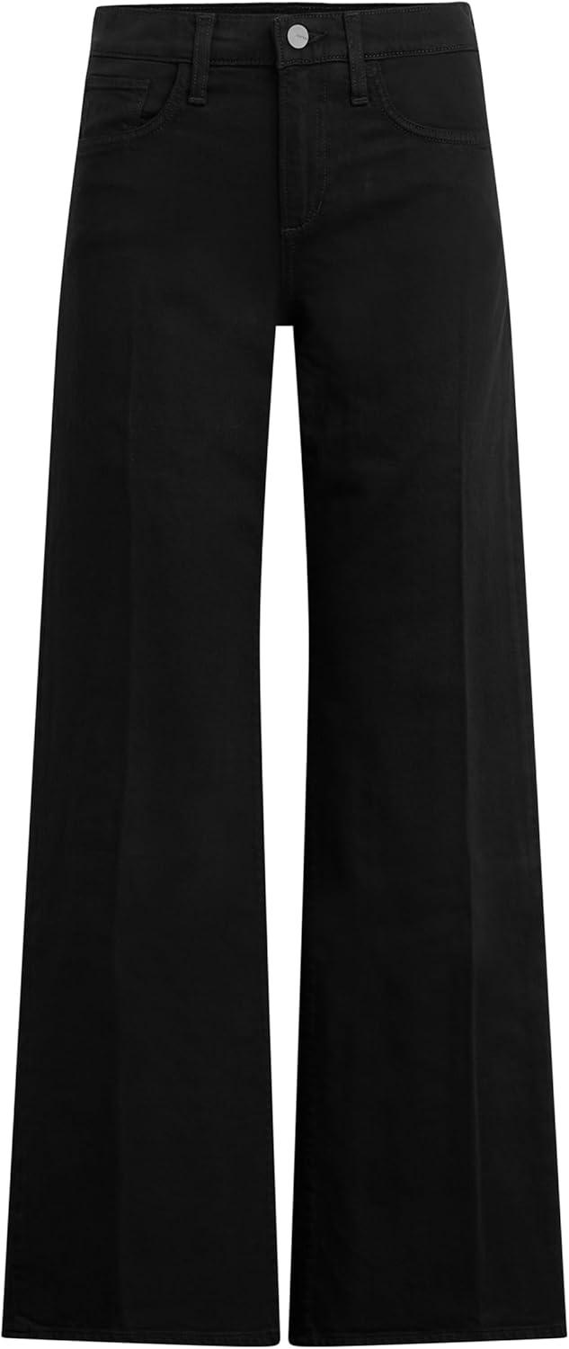 imageJoes Jeans Womens The Lou Lou Low Rise Wide Leg JeansBlack