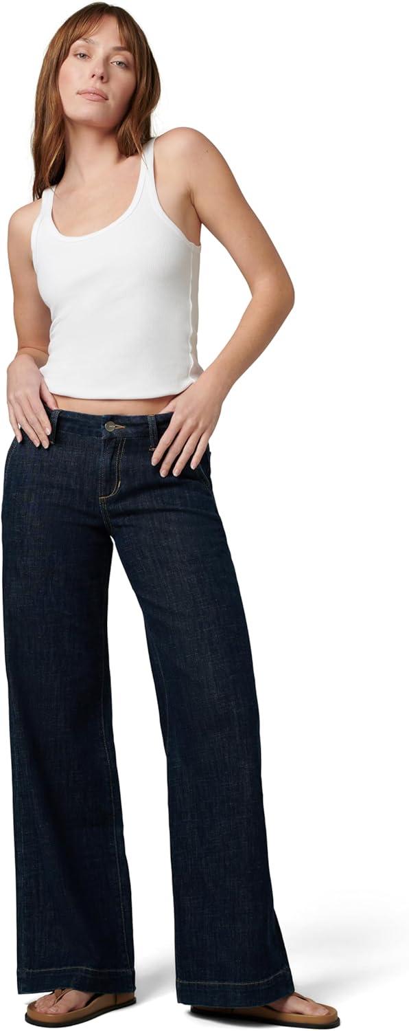 imageJoes Jeans Womens The Lou Lou Low Rise Wide Leg JeansOut of Control