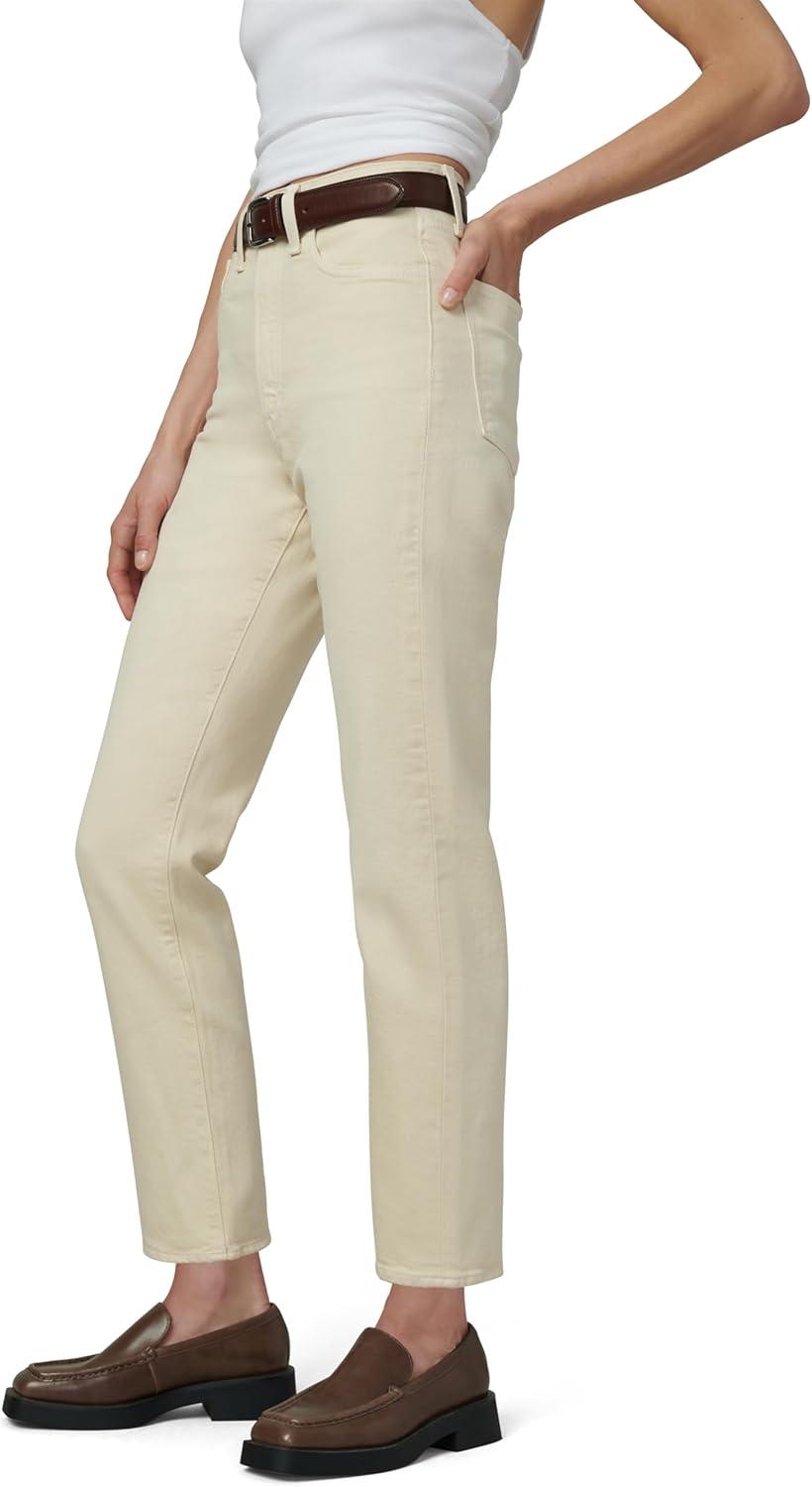 imageJoes Jeans Womens The Margot High Rise Slim Fit Ankle JeanCreme Brulee
