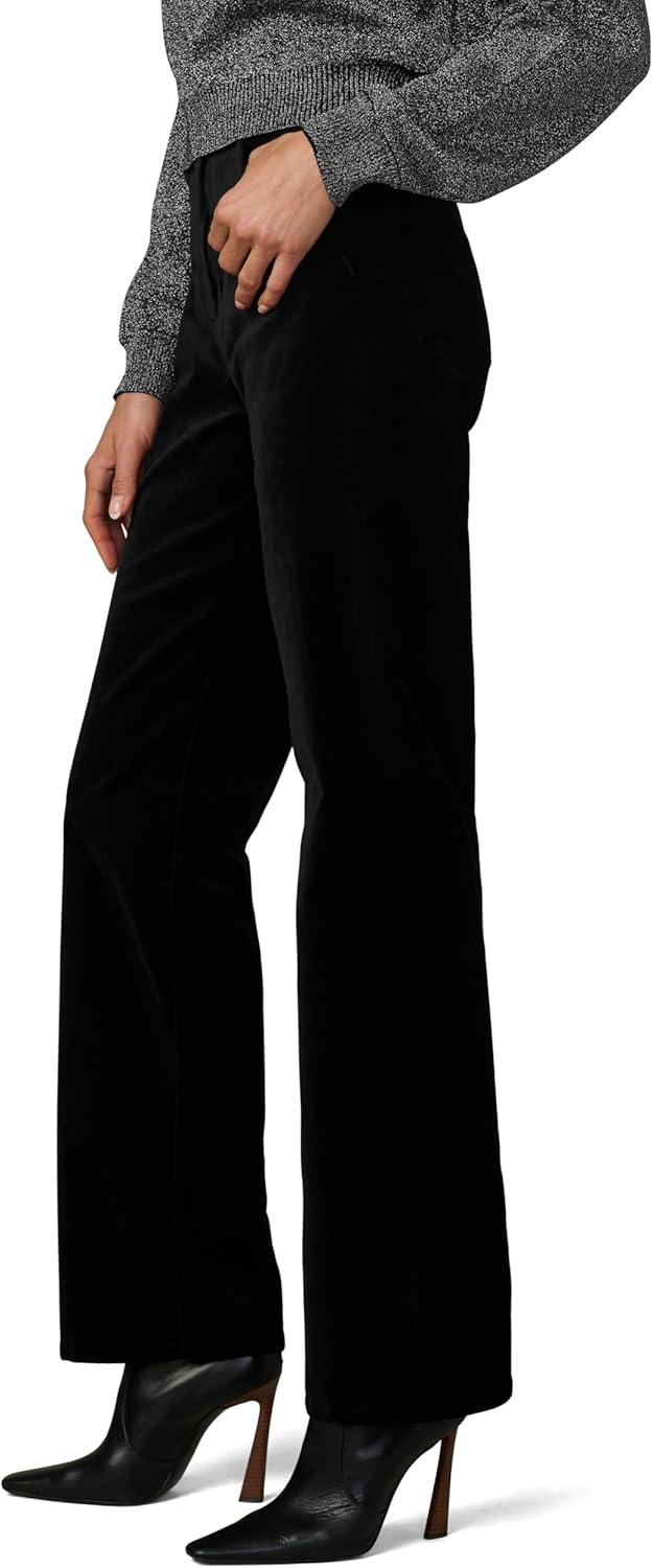 imageJoes Jeans Womens The Margot High Rise Straight Leg JeanBlack Velveteen