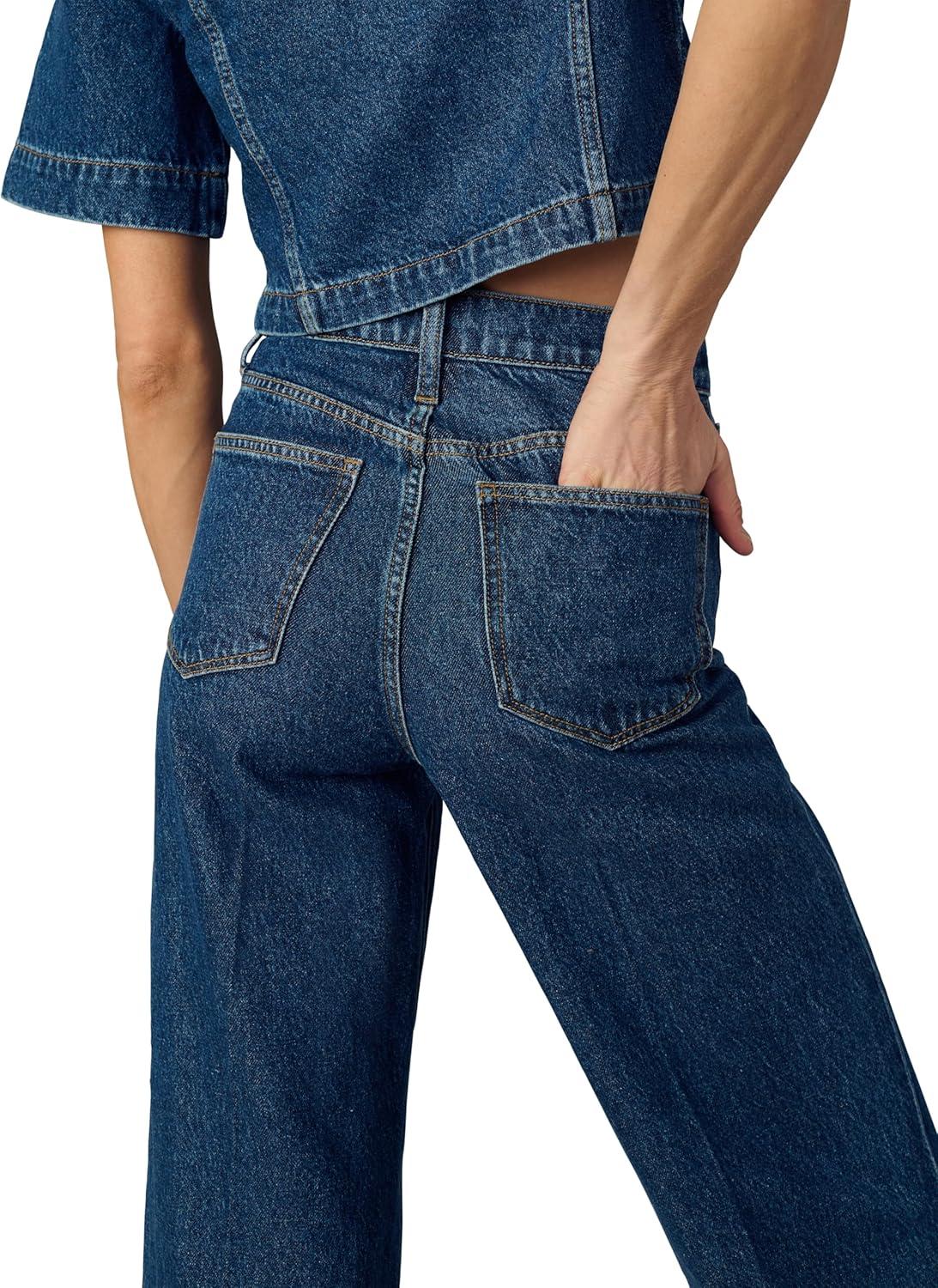 imageJoes Jeans Womens The Mia High Rise Wide Leg Ankle JeanLively