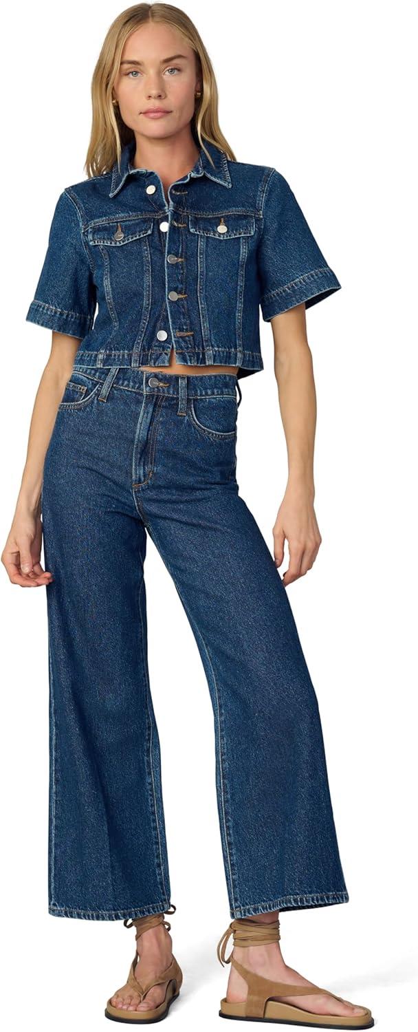 imageJoes Jeans Womens The Mia High Rise Wide Leg Ankle JeanLively