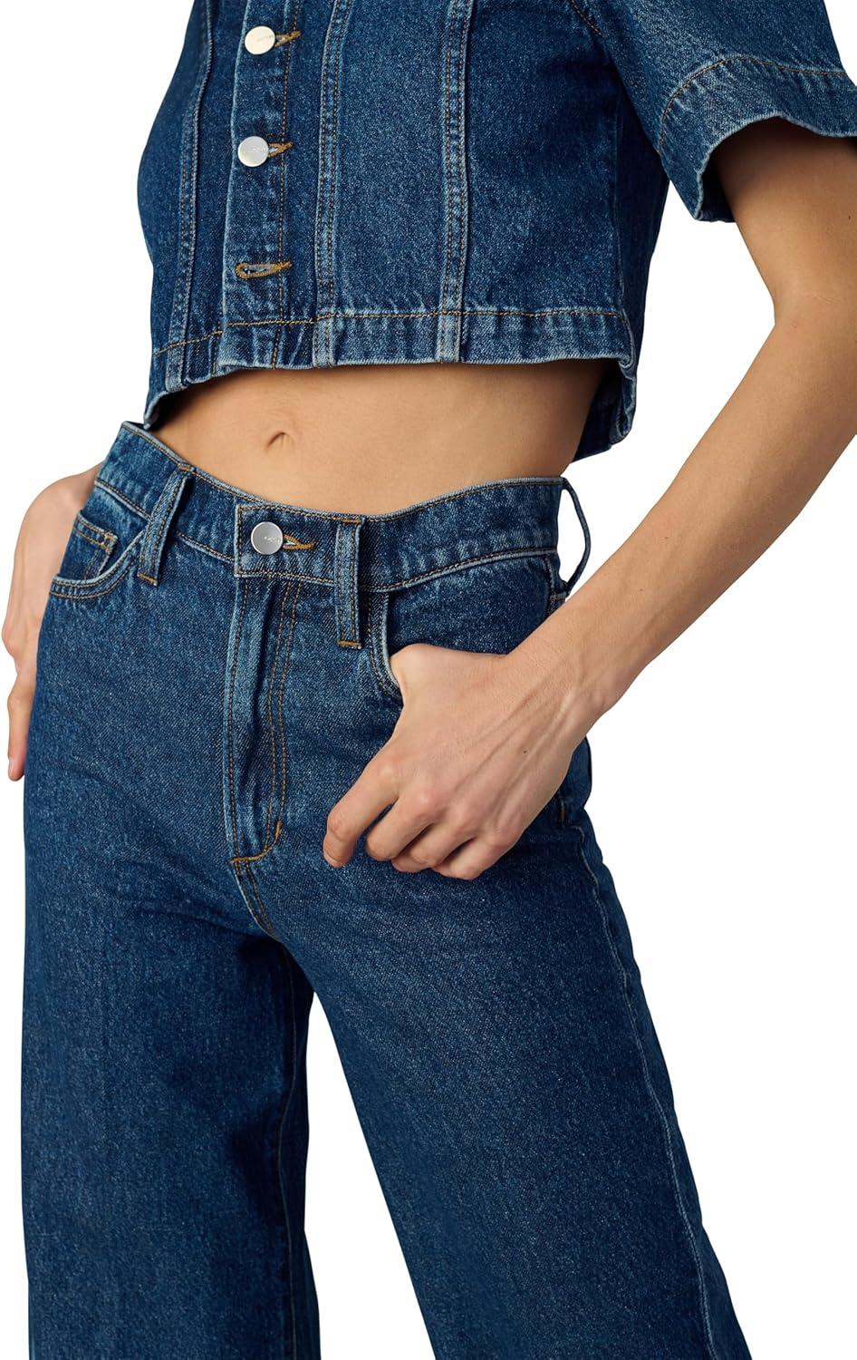 imageJoes Jeans Womens The Mia High Rise Wide Leg Ankle JeanLively