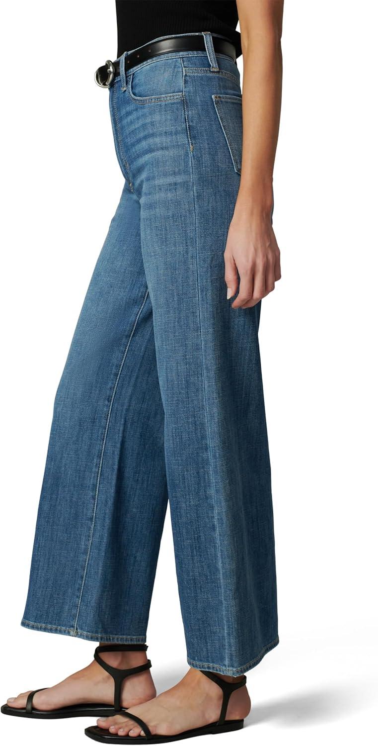 imageJoes Jeans Womens The Mia High Rise Wide Leg Ankle JeanSmoke Show