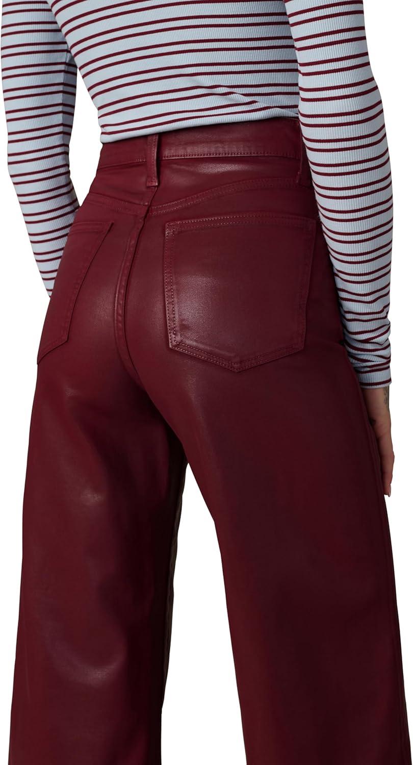 imageJoes Jeans Womens The Mia High Rise Wide Leg Ankle JeanSyrah