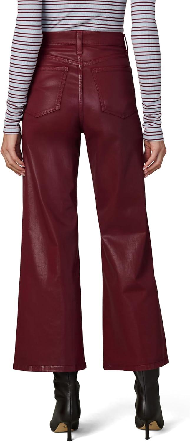 imageJoes Jeans Womens The Mia High Rise Wide Leg Ankle JeanSyrah