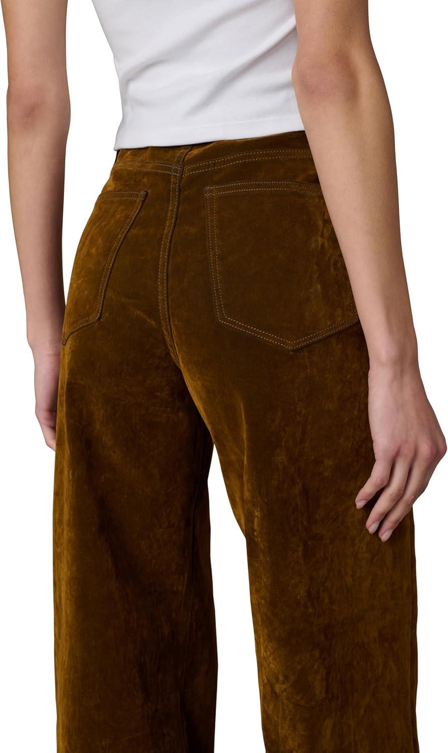 imageJoes Jeans Womens The Mia High Rise Wide Leg JeanBronze Brown