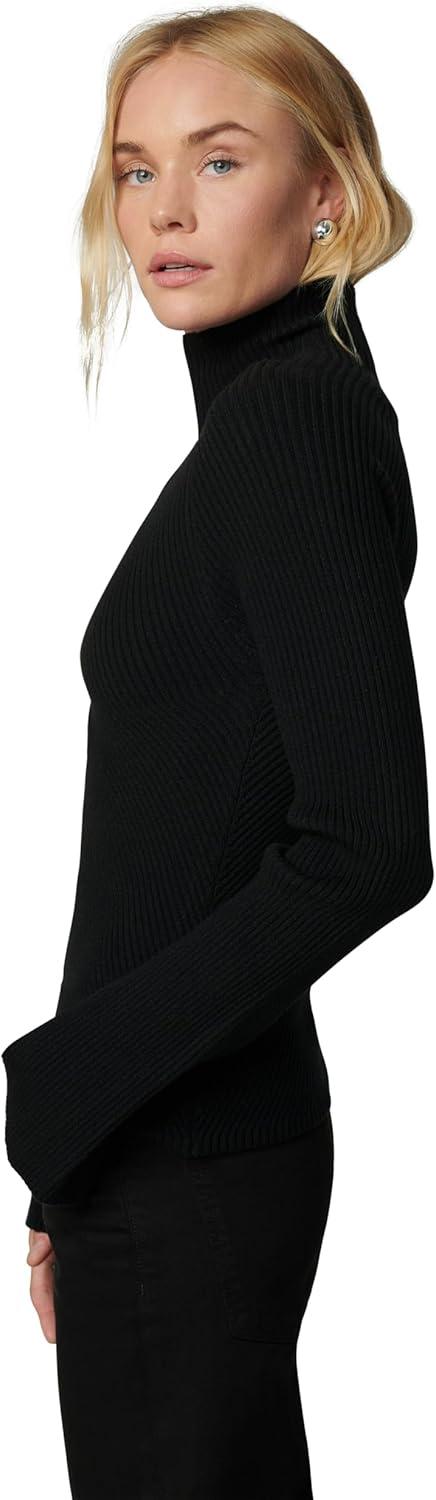imageJoes Jeans Womens The Palmer Turtleneck SweaterBlack
