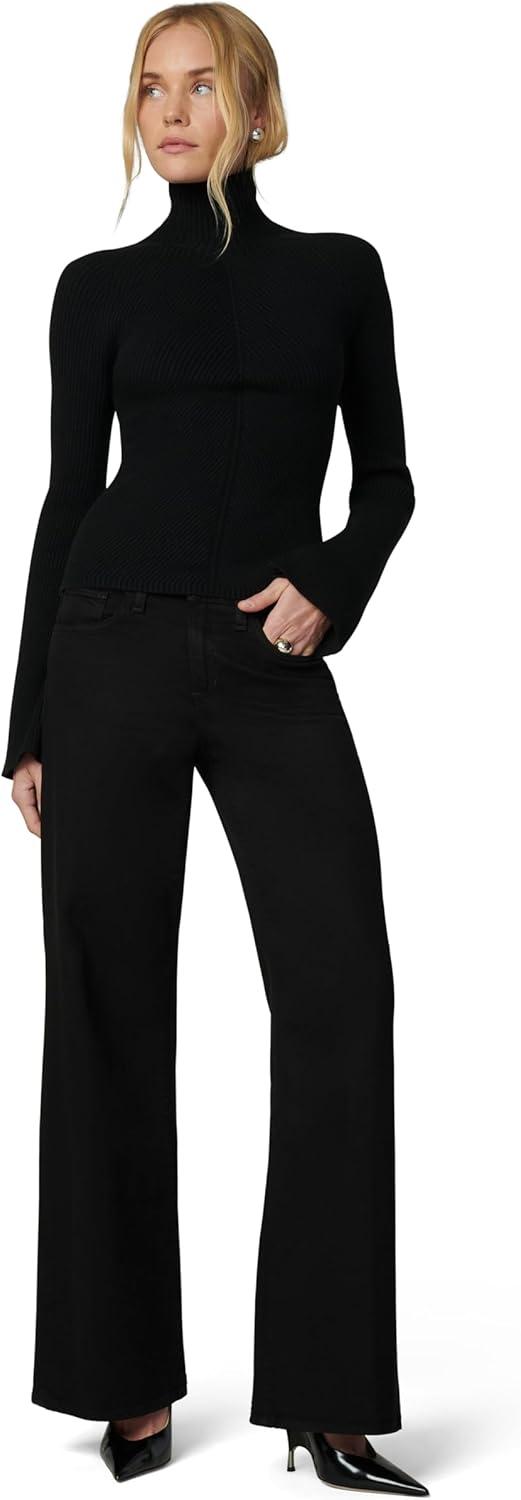 imageJoes Jeans Womens The Palmer Turtleneck SweaterBlack