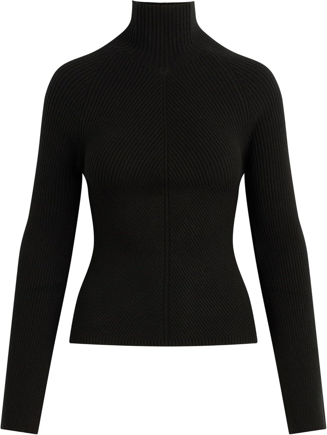 imageJoes Jeans Womens The Palmer Turtleneck SweaterBlack