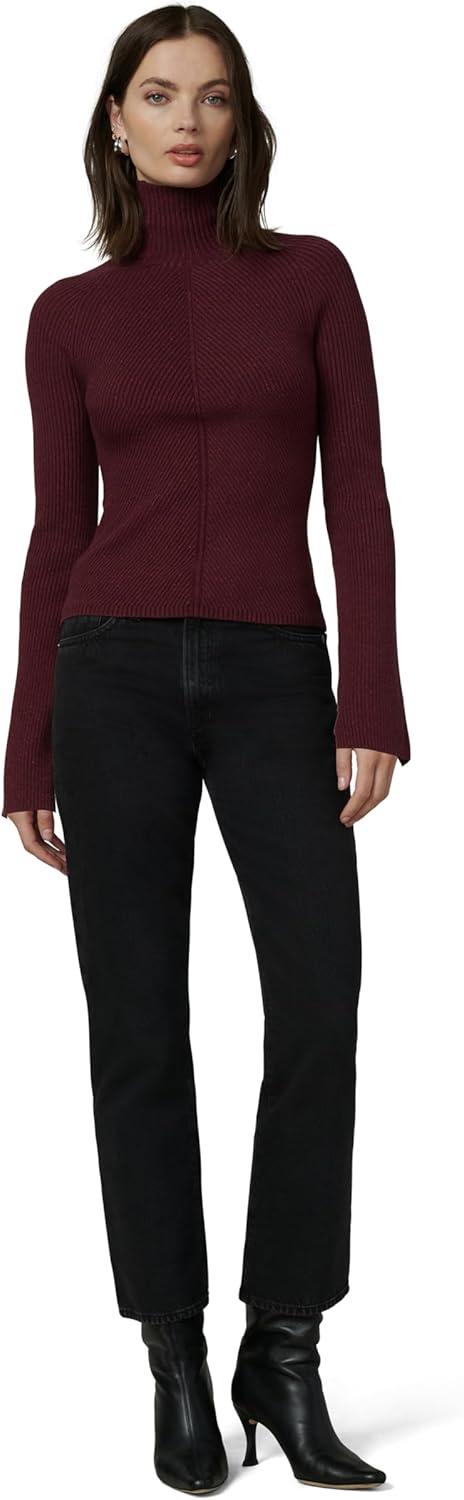 imageJoes Jeans Womens The Palmer Turtleneck SweaterVineyard Wine