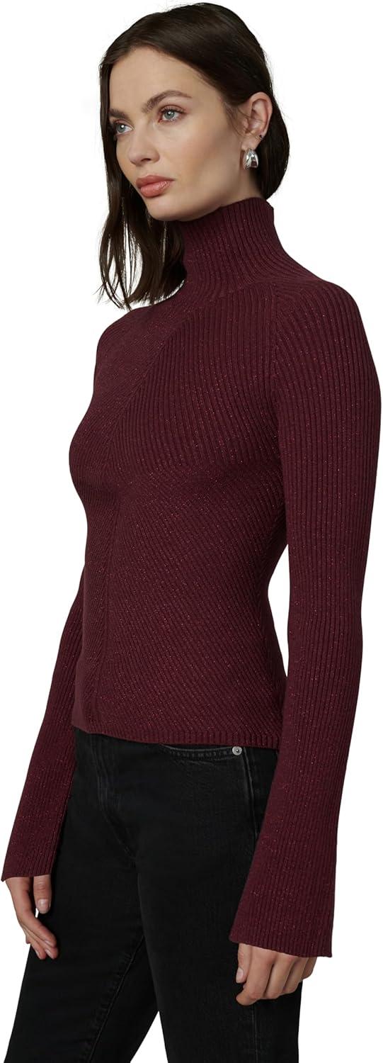 imageJoes Jeans Womens The Palmer Turtleneck SweaterVineyard Wine