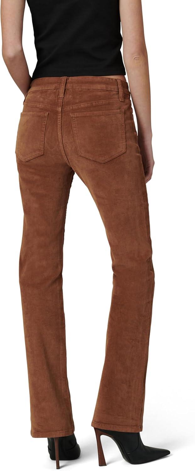 imageJoes Jeans Womens The Provocateur Petite Mid Rise Bootcut JeanCambridge Brown Corduroy