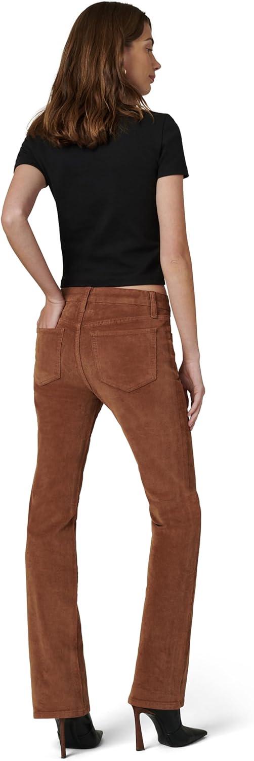 imageJoes Jeans Womens The Provocateur Petite Mid Rise Bootcut JeanCambridge Brown Corduroy