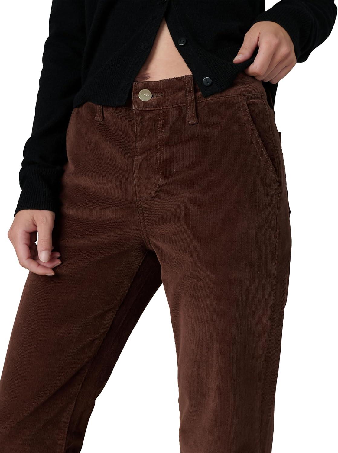 imageJoes Jeans Womens The Provocateur Petite Mid Rise Bootcut JeanChocolate